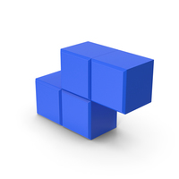 Blue Tetris S Block PNG & PSD Images