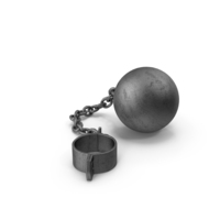 Shackle With Ball Closed PNG & PSD Images
