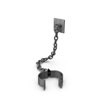 Wall Leg Shackle Open PNG & PSD Images