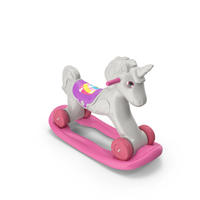 Unicorn Horse Rocking Chair PNG & PSD Images