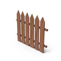 Wood Fence Dark PNG & PSD Images