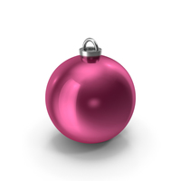 Pink Christmas Tree Ball PNG & PSD Images