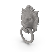Lion Head Decor Stone Ring PNG & PSD Images