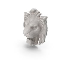 Lion Head Decor PNG & PSD Images