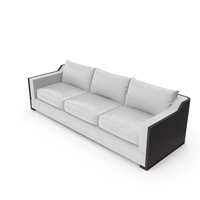 Holly Hunt Shell Sofa PNG & PSD Images