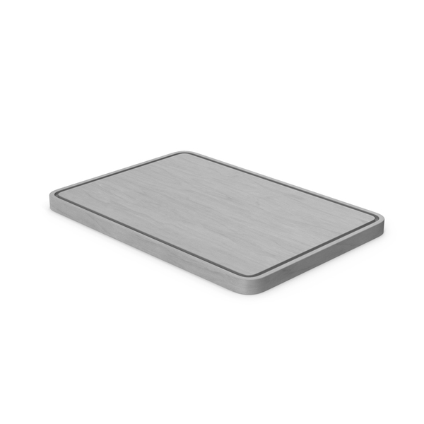 Gray Cutting Board PNG & PSD Images