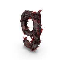 Blood Small Letter G PNG & PSD Images