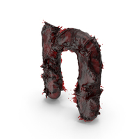 Blood Small Letter n PNG & PSD Images