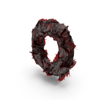 Blood Small Letter o PNG & PSD Images