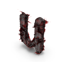 Blood Small Letter U PNG & PSD Images
