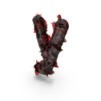 Blood Small Letter y PNG & PSD Images