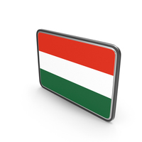 Flag of Hungary Icon PNG & PSD Images