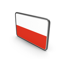 Flag Of Poland Icon PNG & PSD Images