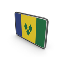 Flag of Saint Vincent and the Grenadines Icon PNG & PSD Images