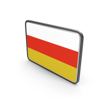 Flag Of South Ossetia Icon PNG & PSD Images