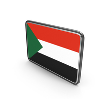 Flag of Sudan Icon PNG & PSD Images