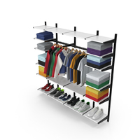 Clothing Store Shelves PNG & PSD Images