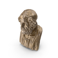 Homer Bronze Bust PNG & PSD Images