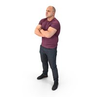 Man Casual Spring Idle Pose PNG & PSD Images