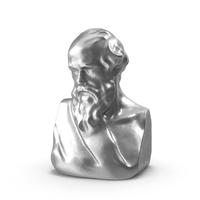 Socrate Metal Bust PNG & PSD Images