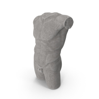 Diadoumenos Stone Torso PNG & PSD Images