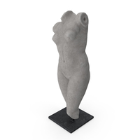 Aphrodite Stone Torso PNG & PSD Images