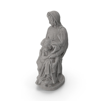 Madonna with Child Stone PNG & PSD Images