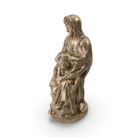 Madonna with Child Bronze PNG & PSD Images