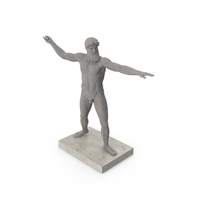 Artemision Zeus Stone PNG & PSD Images