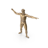 Zeus Bronze Statue PNG & PSD Images