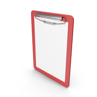 Red Medical Notepad PNG & PSD Images