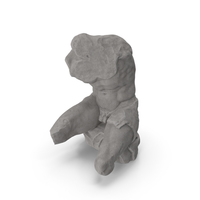 Belvedere Stone Torso PNG & PSD Images