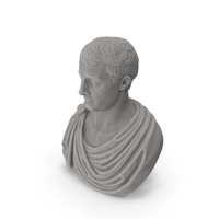 Napoleon Stone Bust PNG & PSD Images