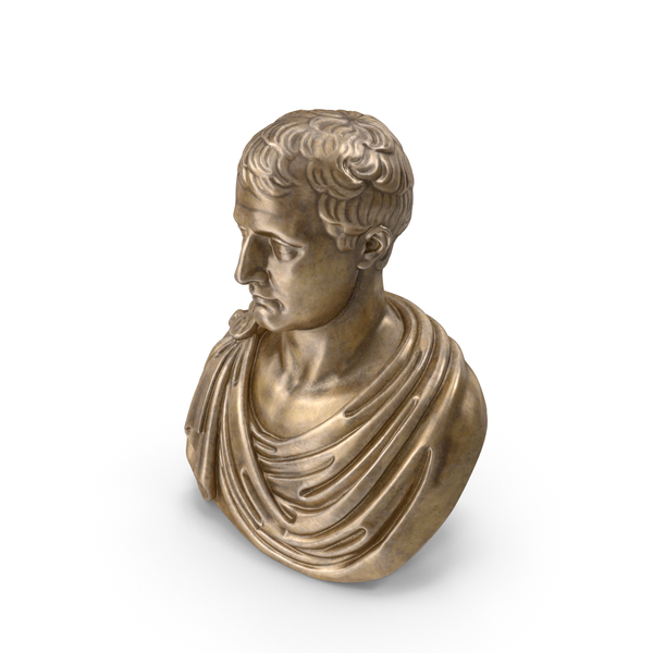 Napoleon Bronze Bust PNG & PSD Images