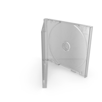 Single CD Jewel Case Clear PNG & PSD Images