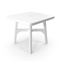 Square Outdoor Plastic Table PNG & PSD Images