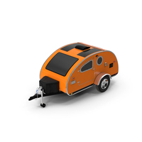 Teardrop Camping Trailer Simple Interior PNG & PSD Images