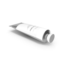 Titanium Zinc White Oil Paint Tube PNG & PSD Images
