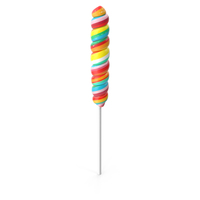 Twisty Hard Lollipop Candy PNG & PSD Images