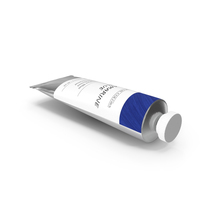 Ultramarine Blue Oil Paint Tube PNG & PSD Images