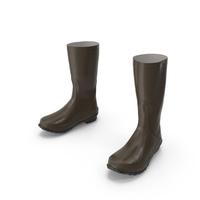 Waterproof Rubber Boots PNG & PSD Images