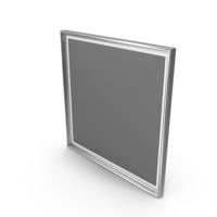 Silver Picture Frame PNG & PSD Images