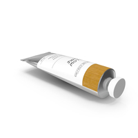 Yellow Ochre Oil Paint Tube PNG & PSD Images