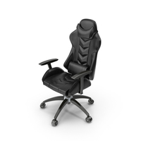 Gaming Chair Black PNG & PSD Images