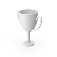 Trophy Cup White PNG & PSD Images