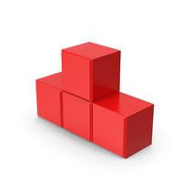 Tetris T-Block Red PNG & PSD Images