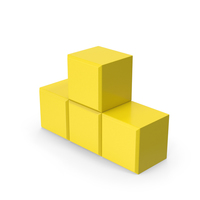 Tetris T-Block Yellow PNG & PSD Images
