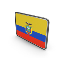 Flag Of Ecuador Icon PNG & PSD Images