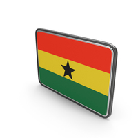 Flag of Ghana Icon PNG & PSD Images