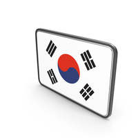 Flag of South Korea Icon PNG & PSD Images